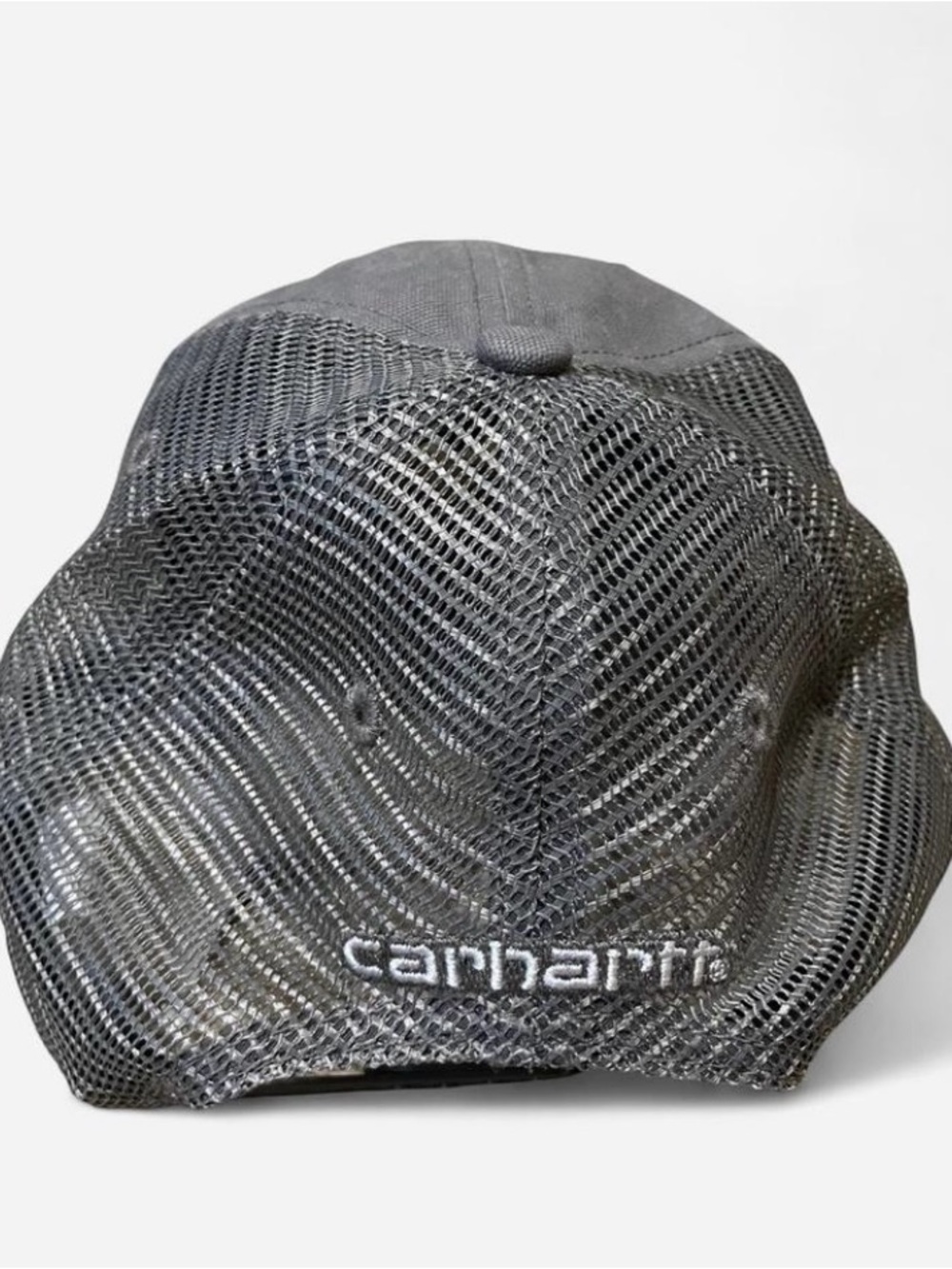 NWT Carhartt neutral Grey Logo SnapBack - Picture 2 of 3